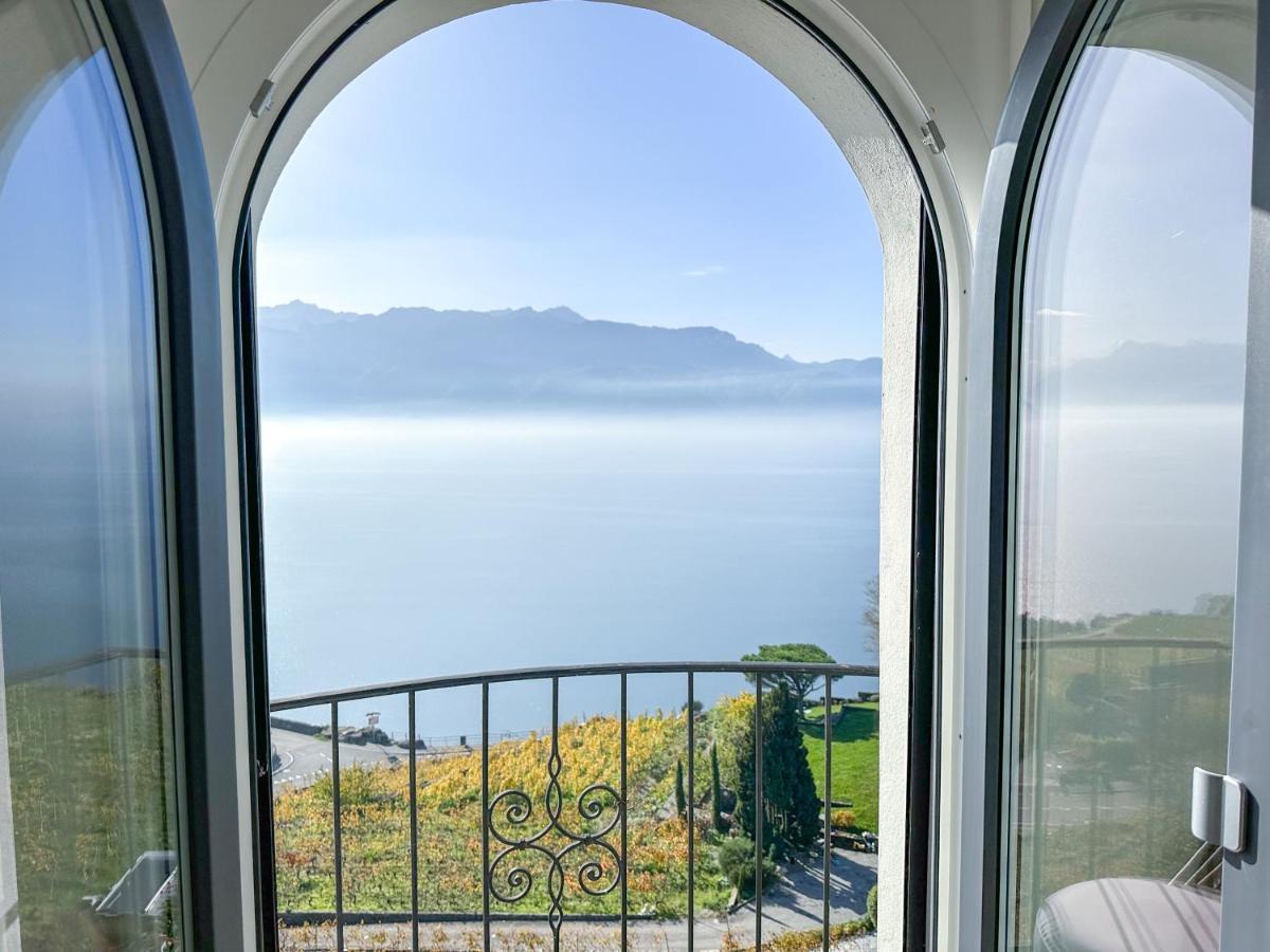 Room With 360° View Overlooking Lake Geneva And Alps Puidoux 외부 사진