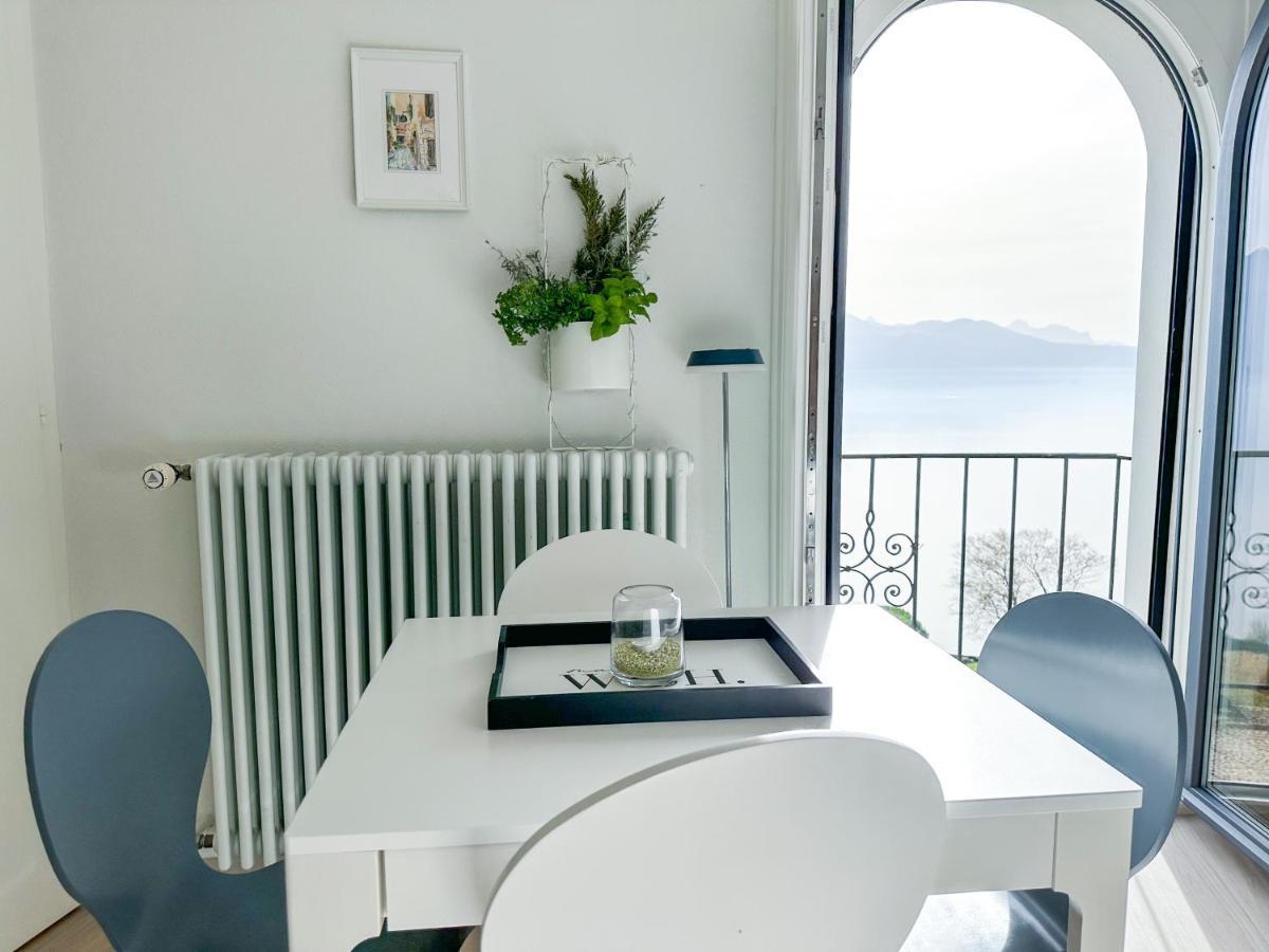 Room With 360° View Overlooking Lake Geneva And Alps Puidoux 외부 사진